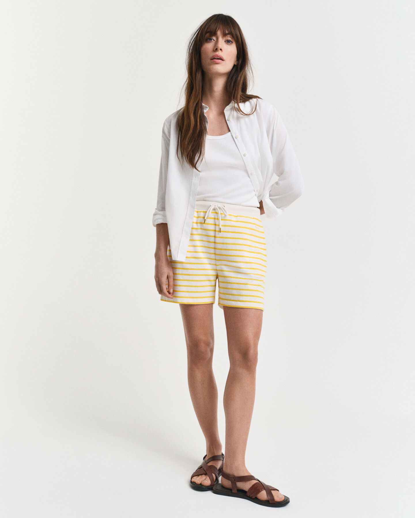 Breton Striped Jersey Shorts