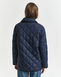 Steppjacke mit Cordbesatz
