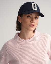 Gerippter Rundhalspullover aus Wolle