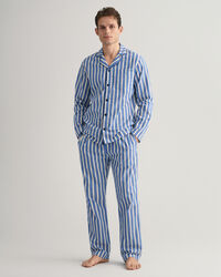 Pyjama mit Oxfordstreifen