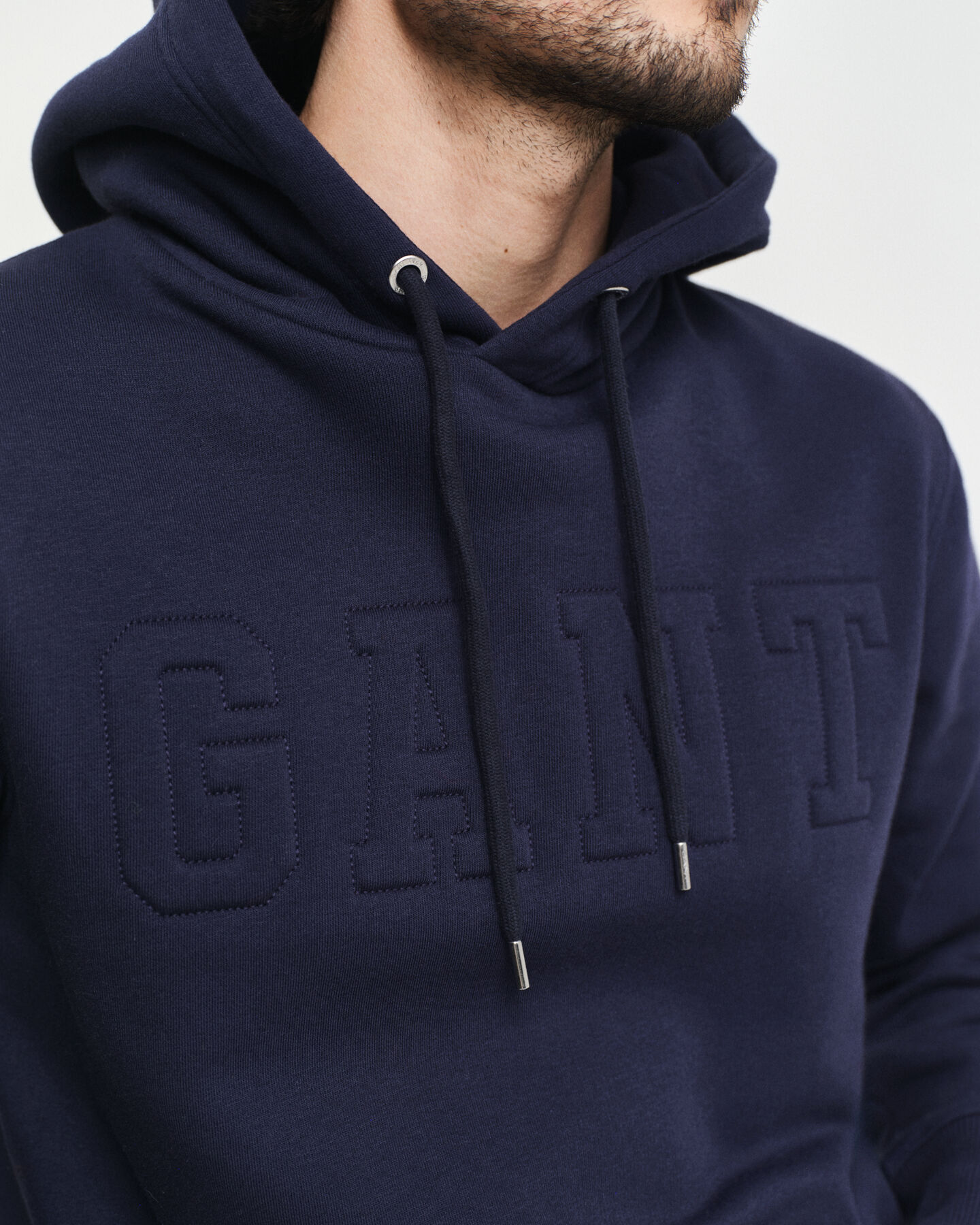 Embossed Hoodie
