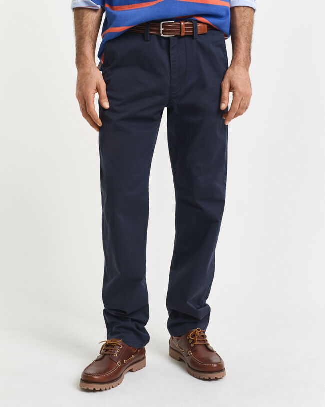Regular Fit Twill Chinohose