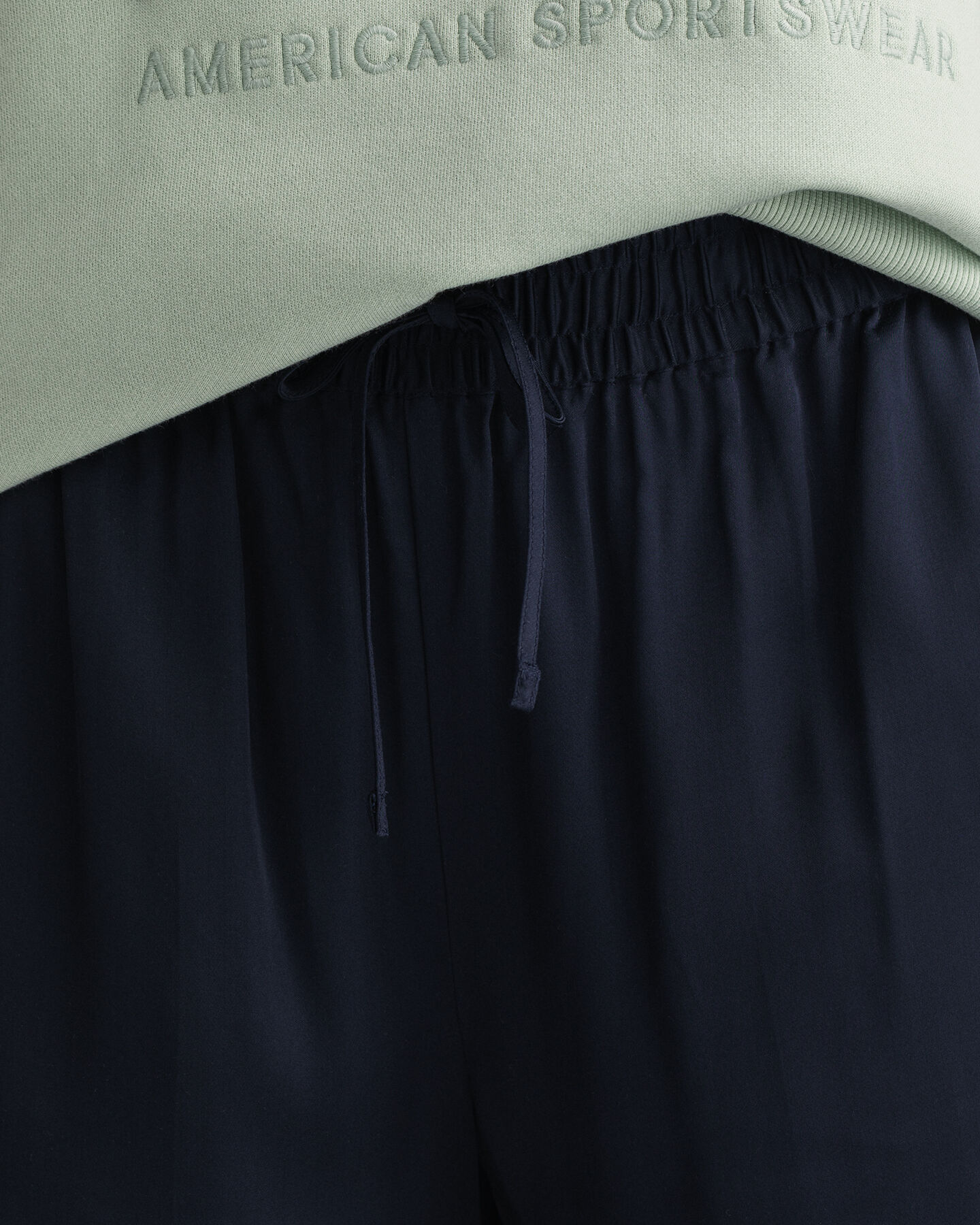 Pull-On Shorts aus Satin