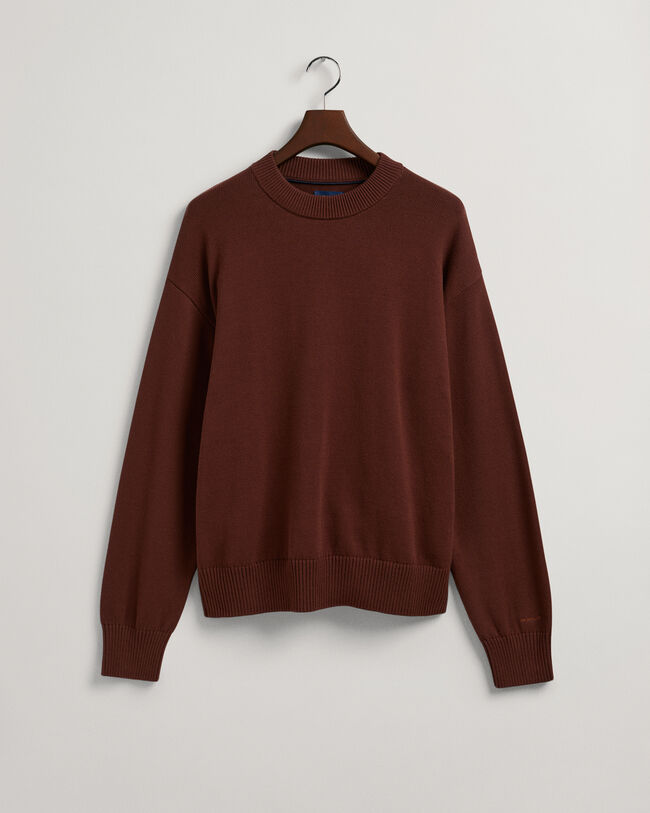 Rundhalspullover aus Supima Baumwolle