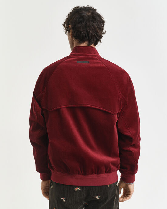 Harrington Jacke aus Cord