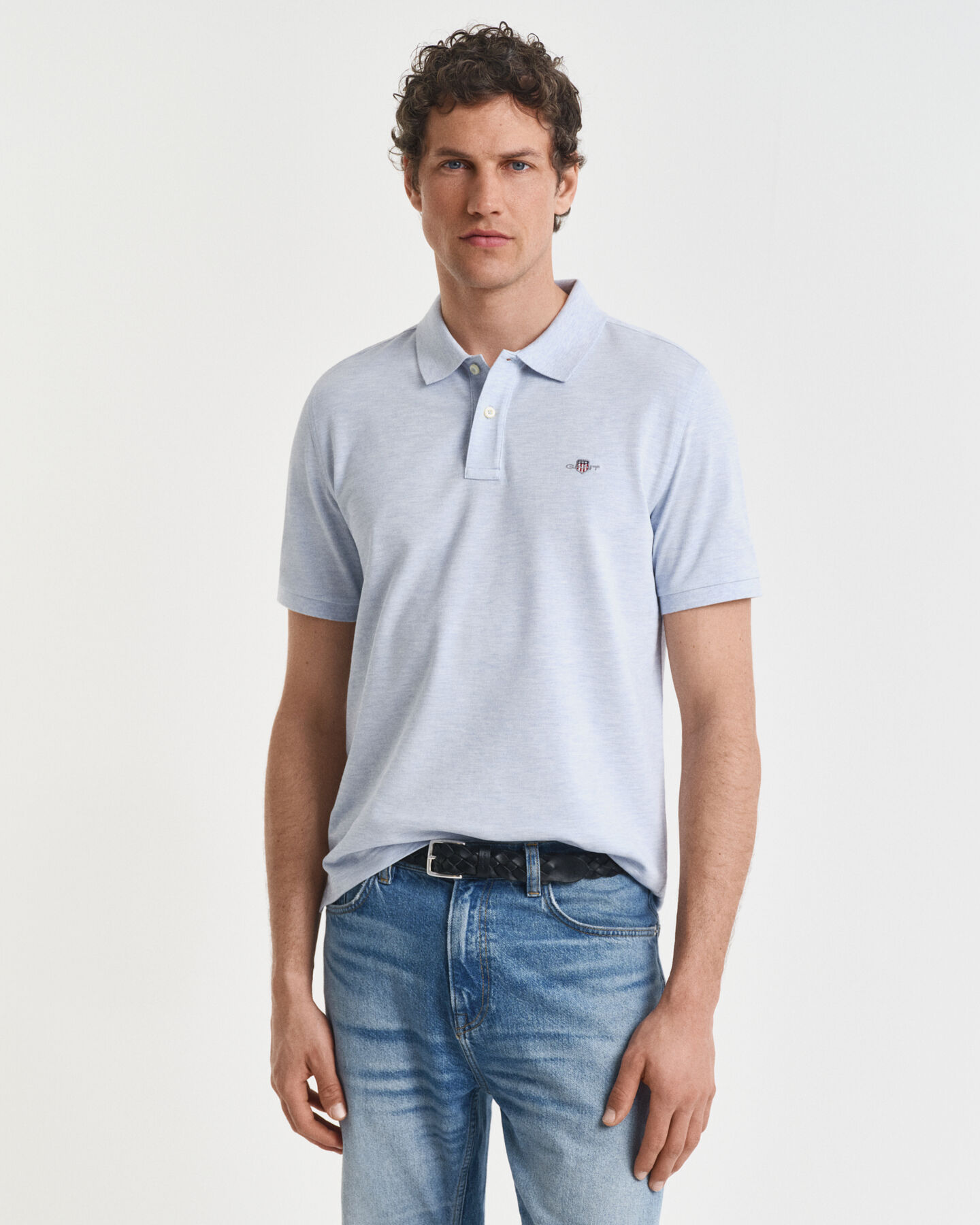 Regular Fit Shield Piqué Poloshirt