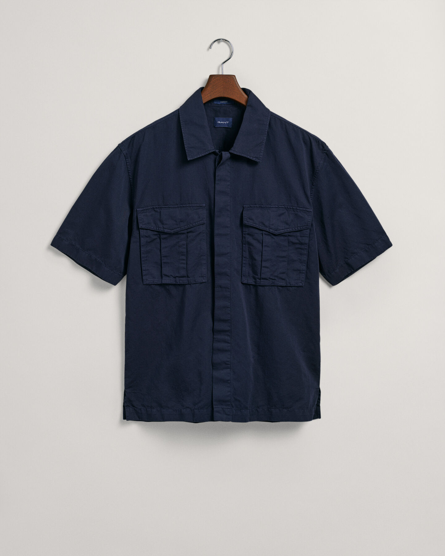 Relaxed Fit Utility Kurzarmhemd