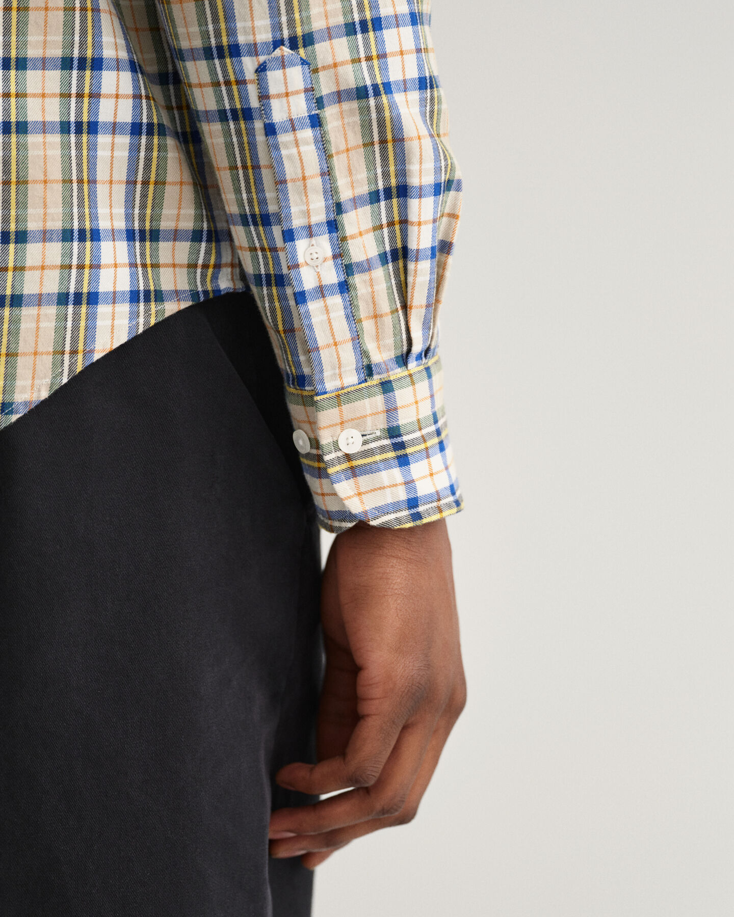 Regular Fit Karohemd mit Tartan-Muster