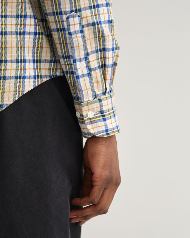 Regular Fit Karohemd mit Tartan-Muster