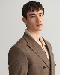 Anzugsakko mit Hahnentrittmuster