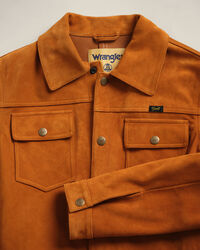 Wrangler x GANT Velourslederjacke