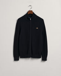 Textured Baumwoll Strickjacke