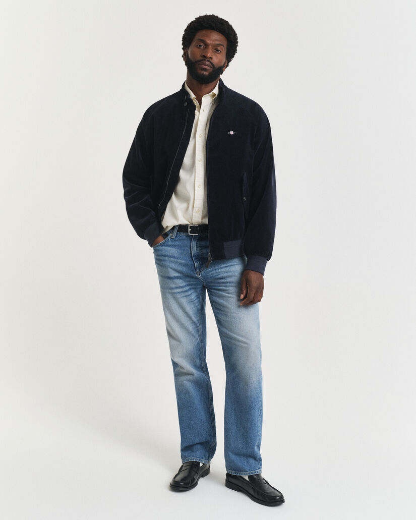 Harrington Jacke aus Cord