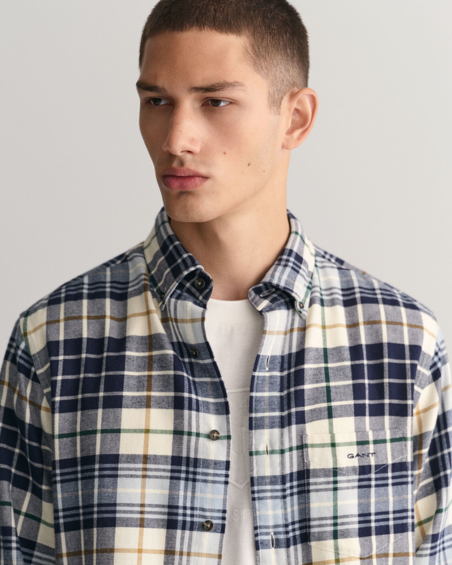 Regular Fit Flanellhemd mit Tartan-Karomuster