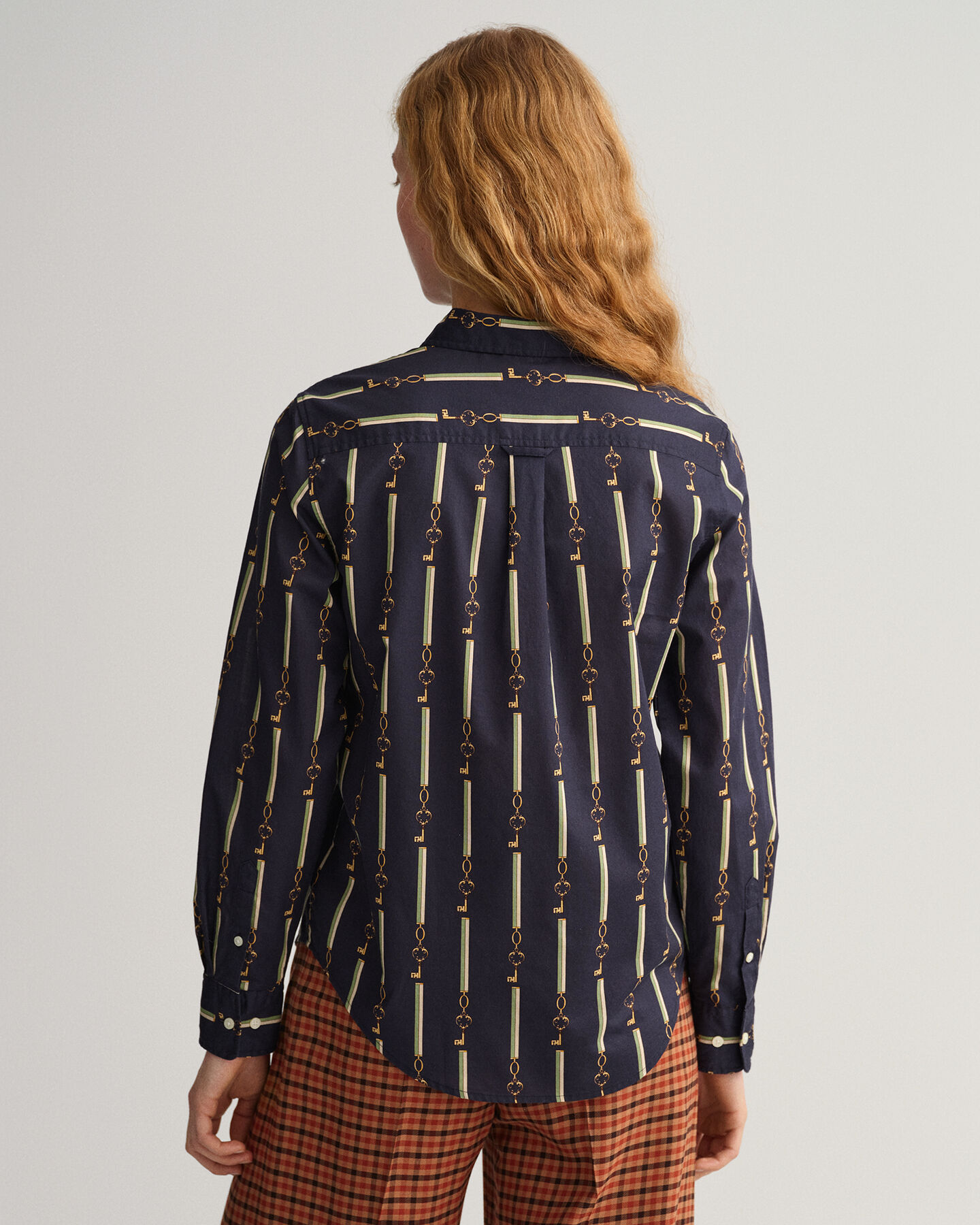 Regular Fit American Luxe Bluse aus Baumwoll-Voile