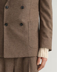 Anzugsakko mit Hahnentrittmuster