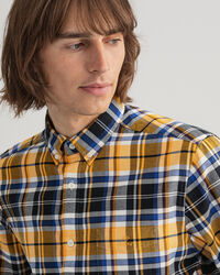 Regular Fit Oxford-Hemd mit Karomuster