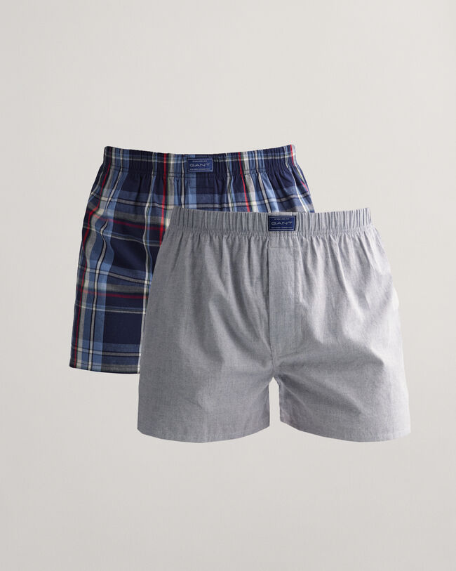 2er-Pack Gewebte Boxershorts