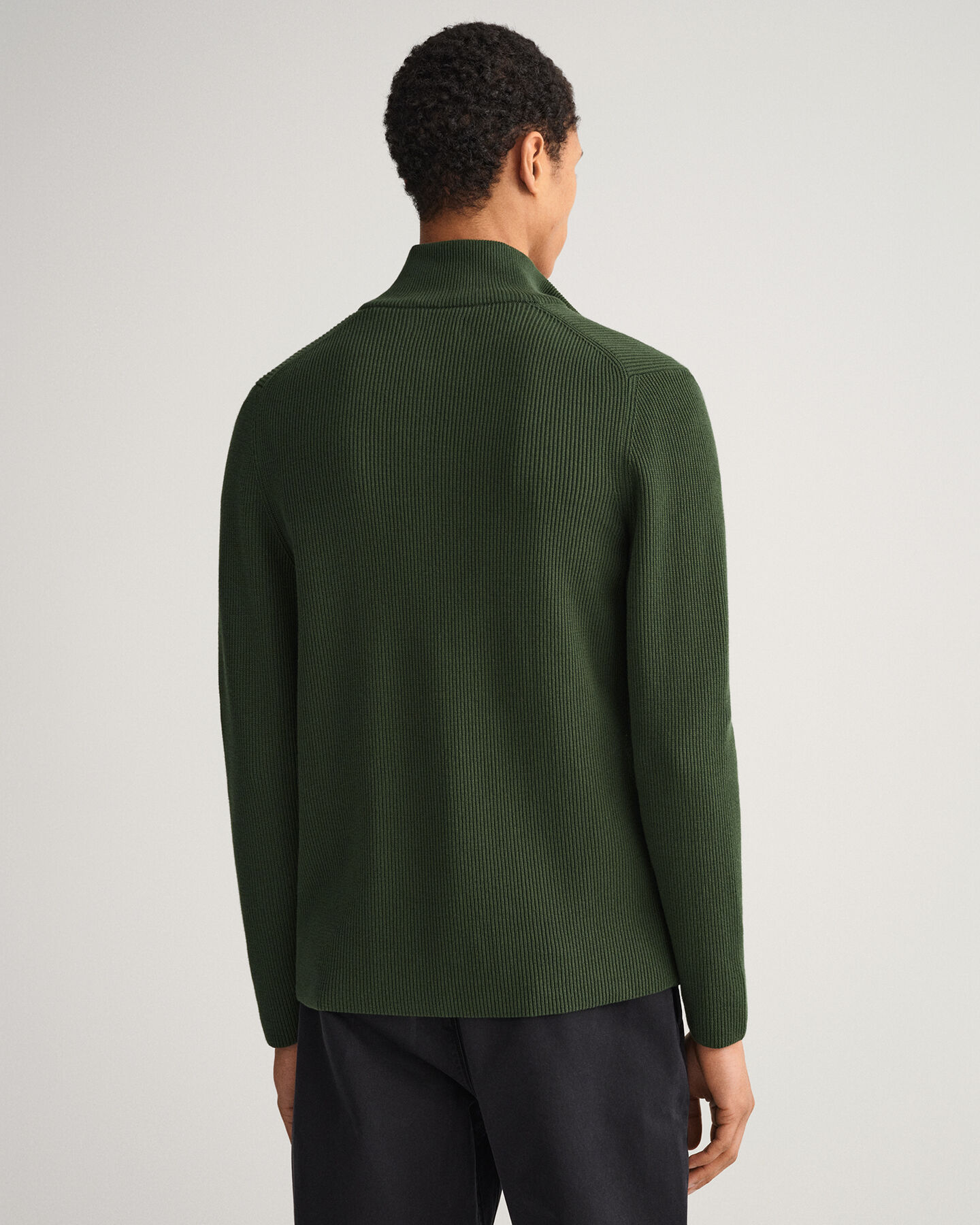 Strickjacke mit gerippter Struktur