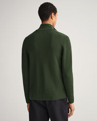 Strickjacke mit gerippter Struktur