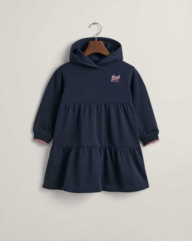 Girls GANT USA Hoodie-Kleid mit Stufenrock