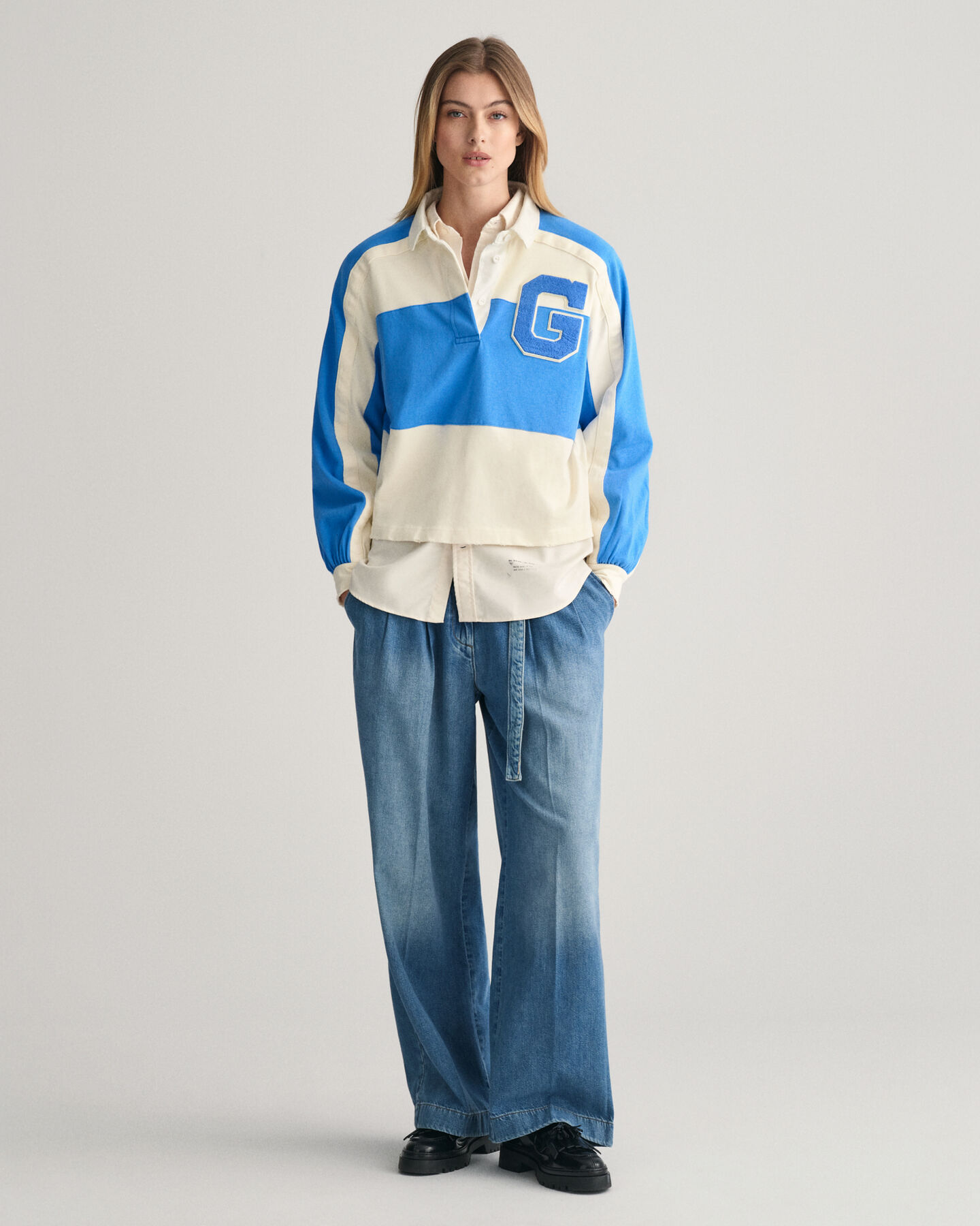 Heavy Rugger mit Blockstreifen