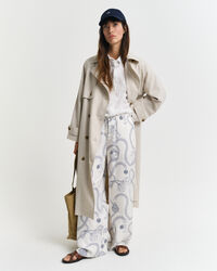 Relaxed Fit Sailing Print Hose mit Kordelzug