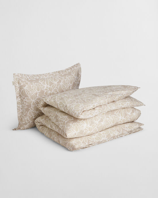 Einzelbettgarnitur mit Blumenprint