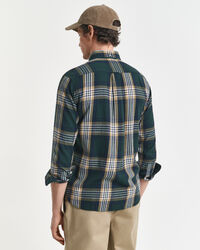 Regular Fit Windblown Flannel Karohemd