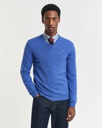 Superfine Lambswool V-Neck Pullover