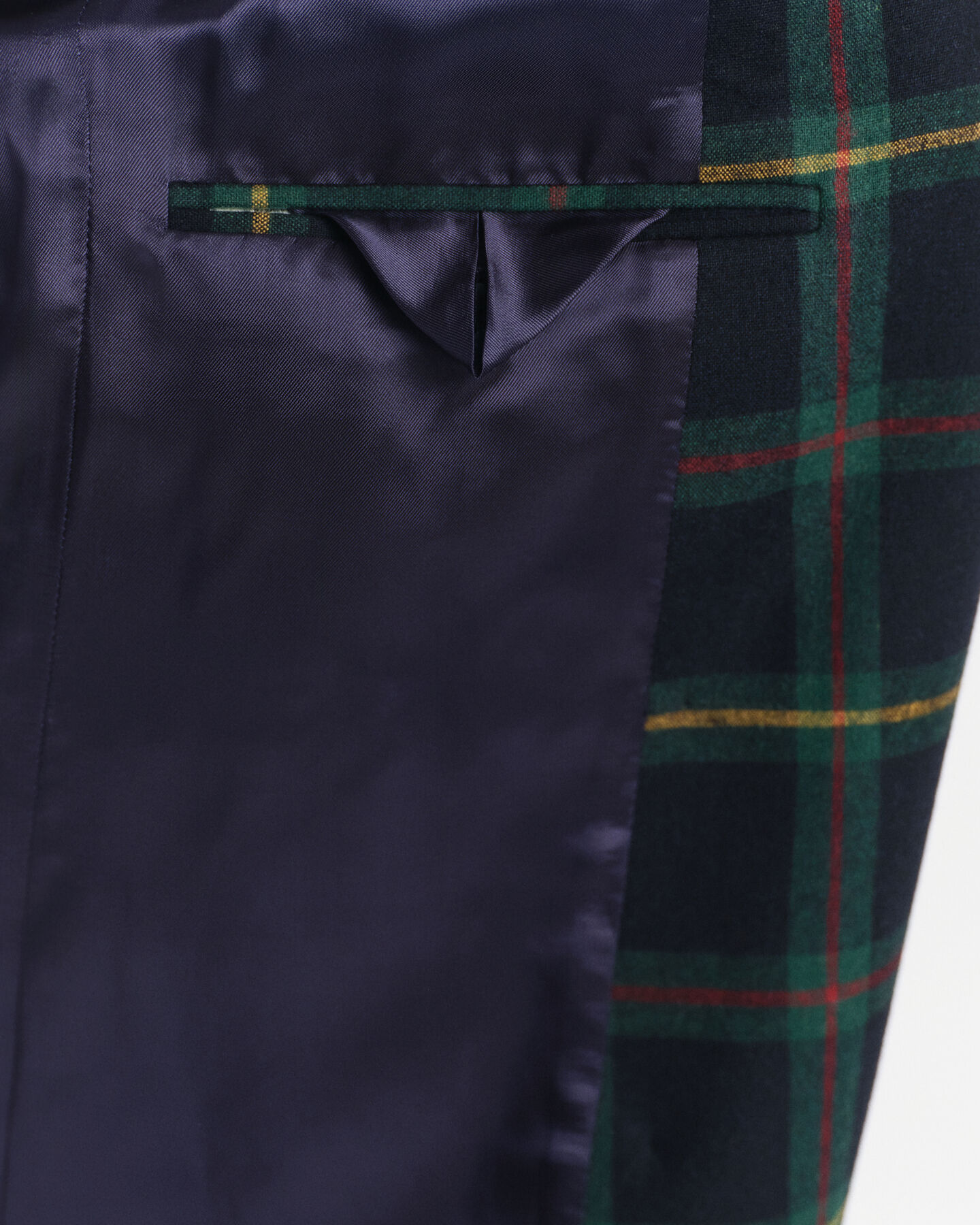 Regular Fit Anzugblazer mit Karomuster