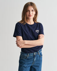 T-Shirt mit kleiner Grafik