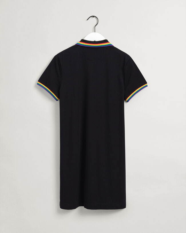 Pride Piqu&eacute;-Polokleid