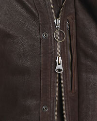 Decker Jacke aus Nubukleder