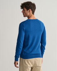 Classic V-Neck Pullover aus Baumwolle