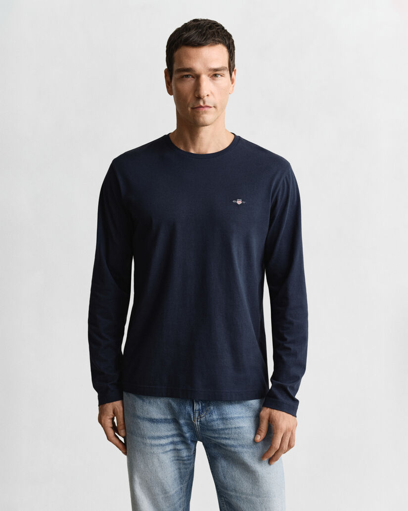 Shield Langarm-T-Shirt