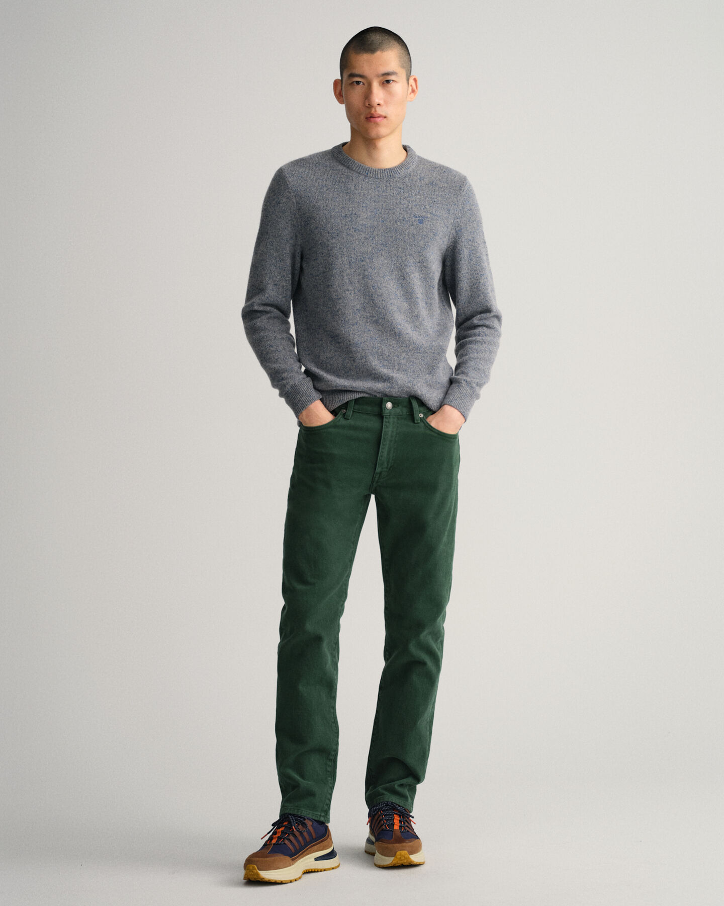 Arley Regular Fit Jeans aus weichem Twill