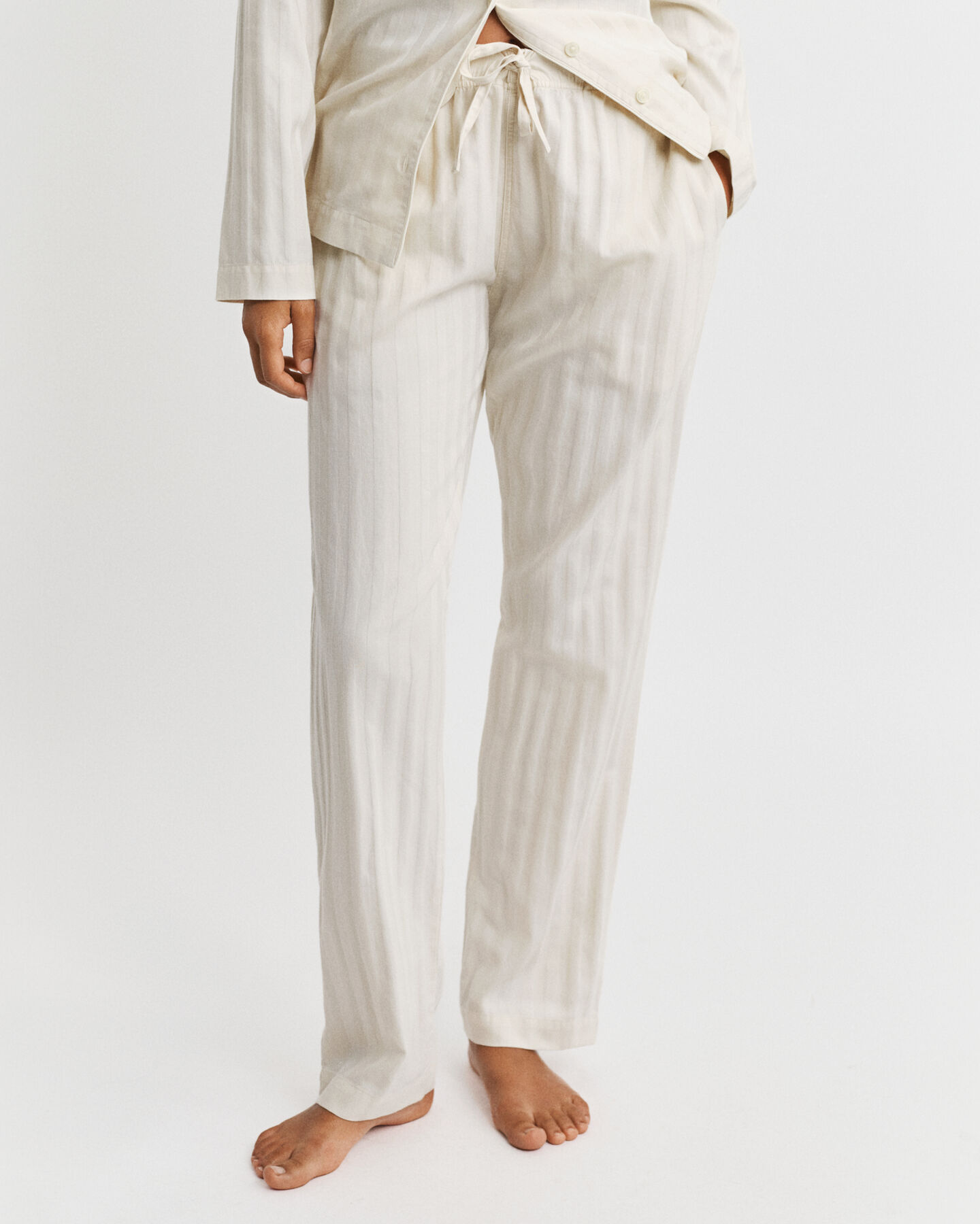 Pyjama mit Satinstreifen in Geschenkbox