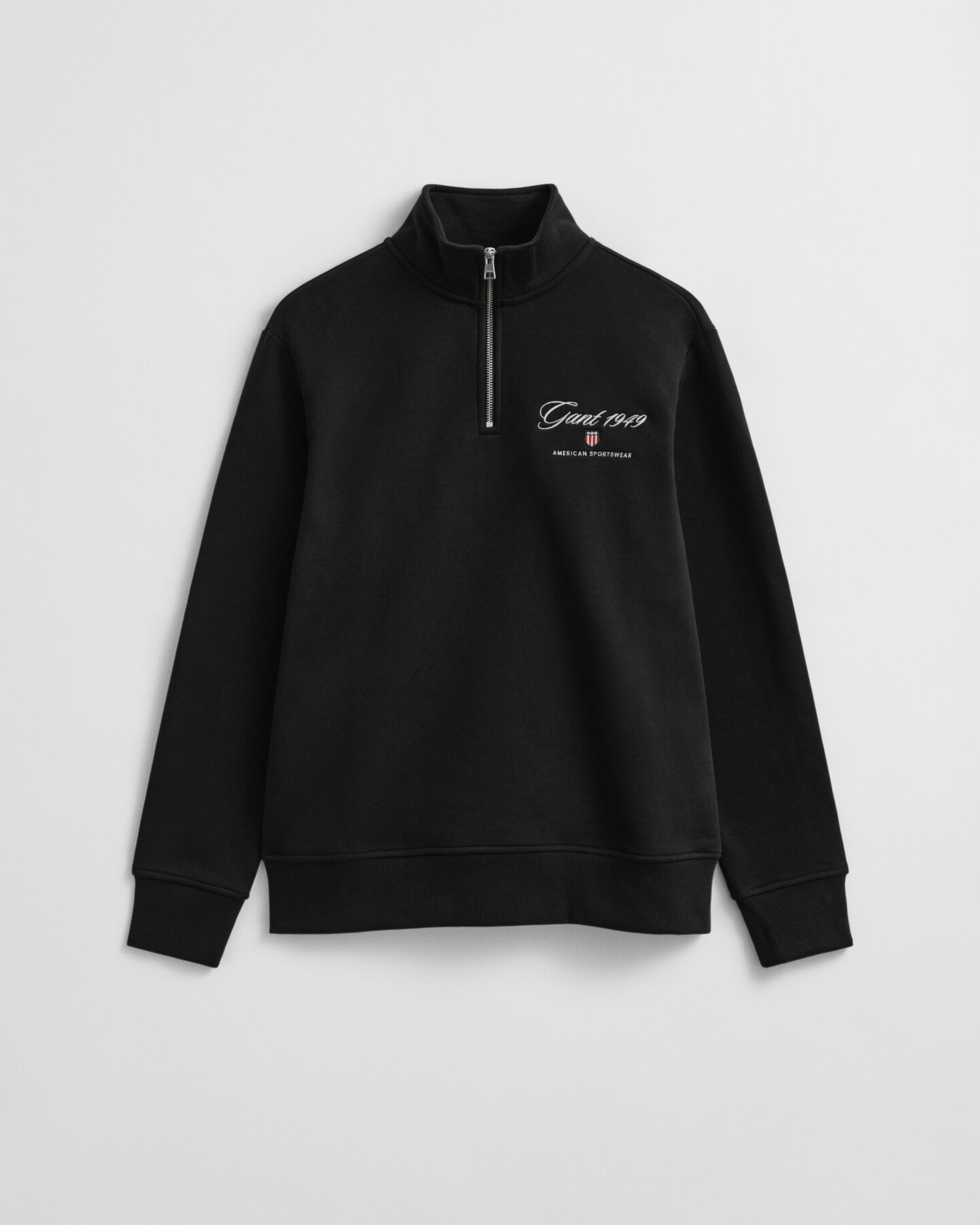 1949 Graphic Sweatshirt mit Reißverschlusskragen