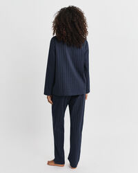 Pyjama mit Satinstreifen in Geschenkbox