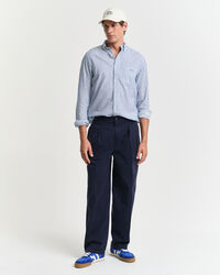 Regular Fit Hemd mit Strukturstreifen