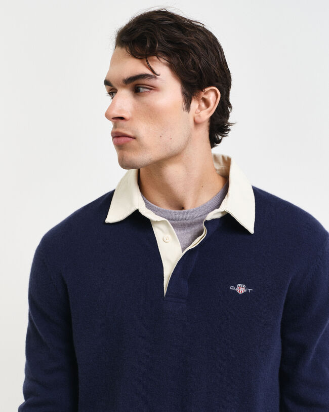 Rugger aus extrafeiner Lambswool