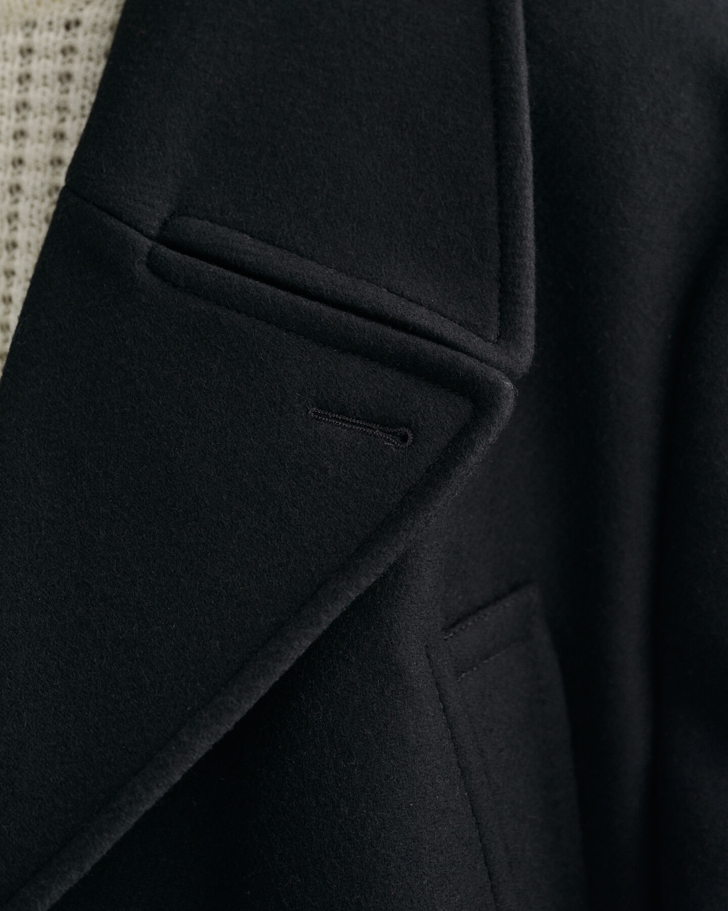 Oversized-Caban aus Wolle