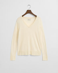 Feinstrick V-Neck Pullover