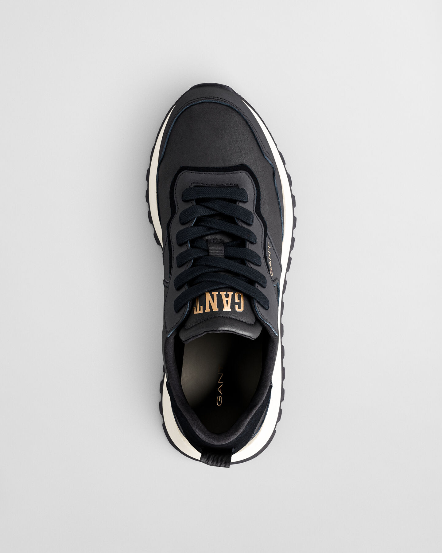 Caffay Sneaker aus Veloursleder und Satin