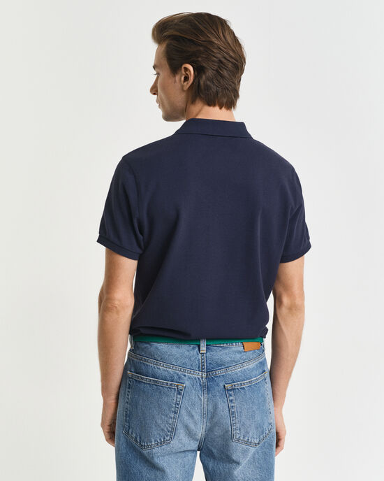 Slim Fit Archive Shield Piqué Poloshirt