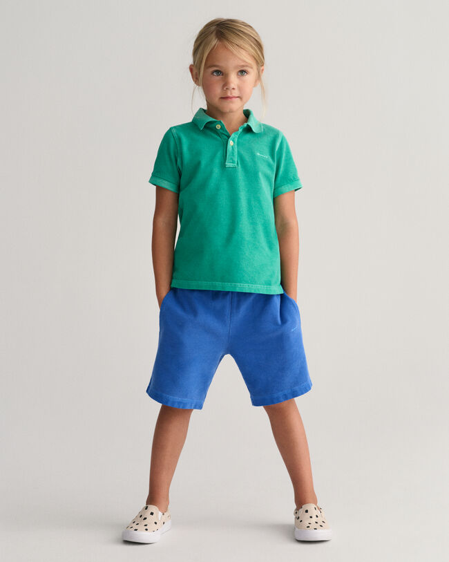 Kids Sunfaded Piqu&eacute; Poloshirt