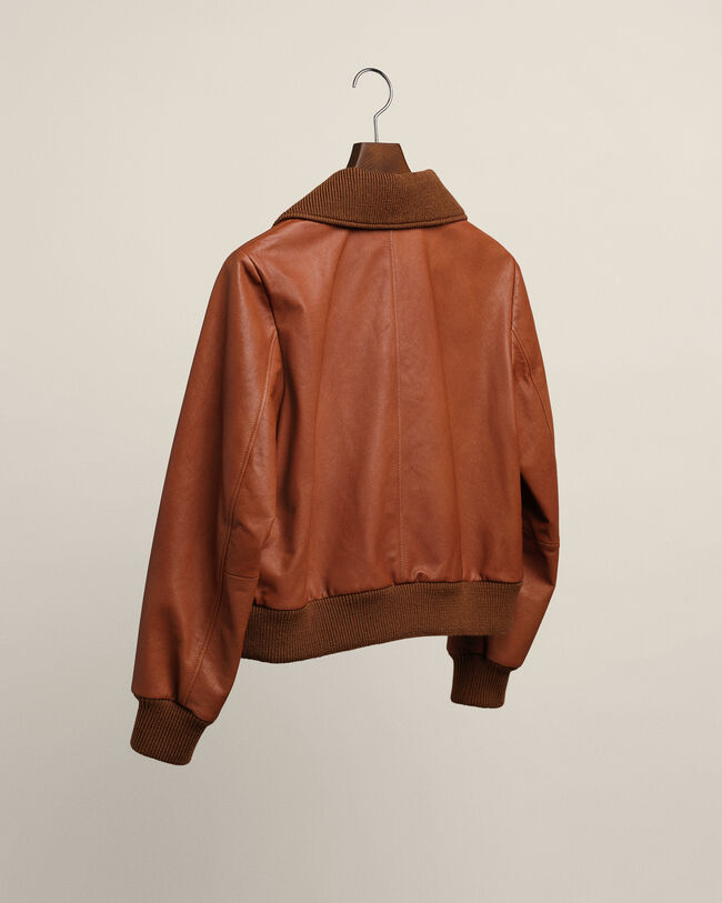 Wrangler x GANT Lederjacke