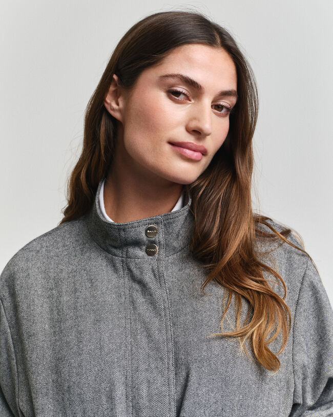 Structured Harrington Jacket