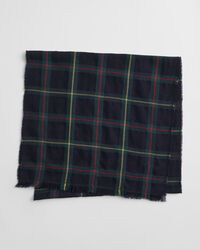 Karierter Foulard Schal aus Merinowolle